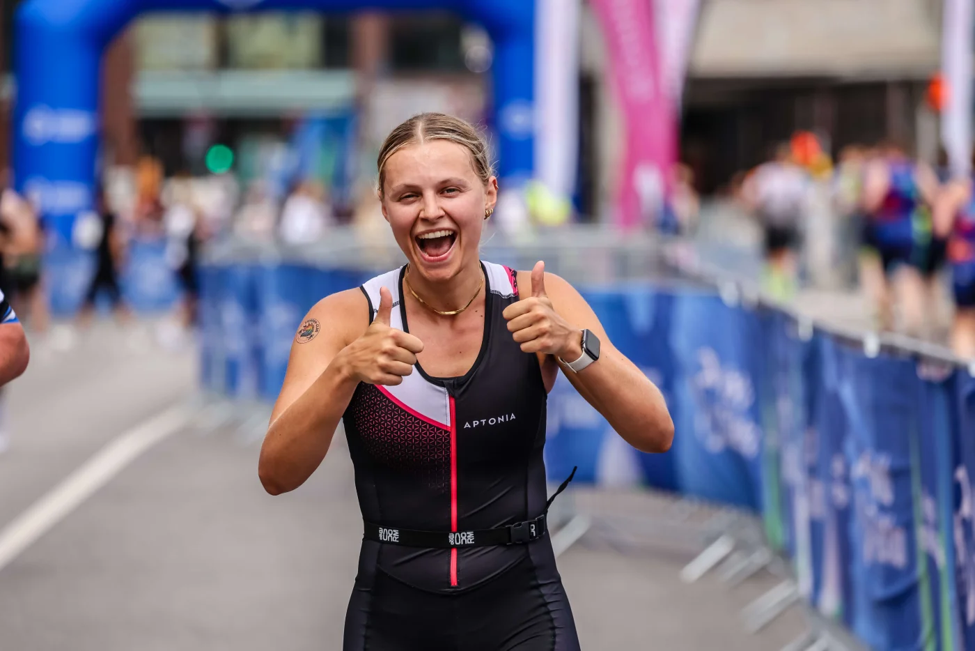 Finisher am Ziel